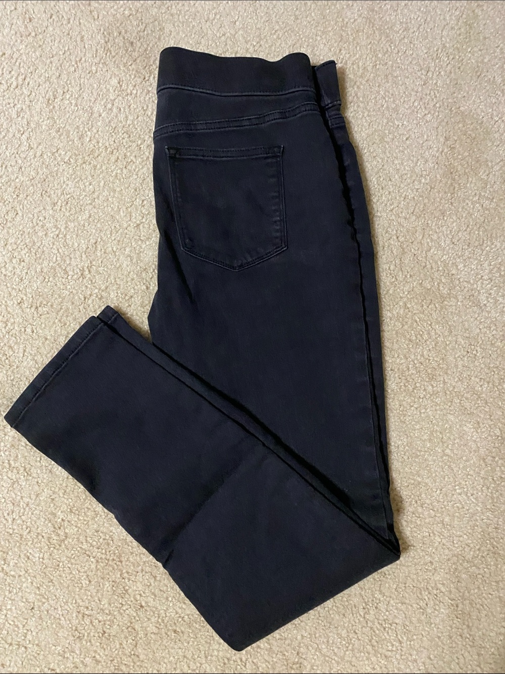 Sonoma Black Skinny Pull-On Jeans